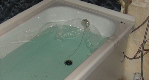 Установкой акрилового вкладыша | Столбовая